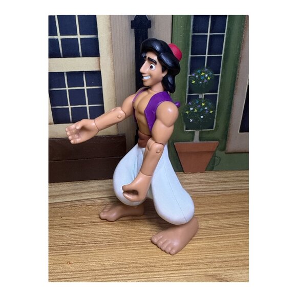 Disney Adventures Alladin Loose 6" Action Figure Vintage 1999 Cake Topper - Picture 3 of 6